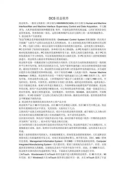 DCS组态软件