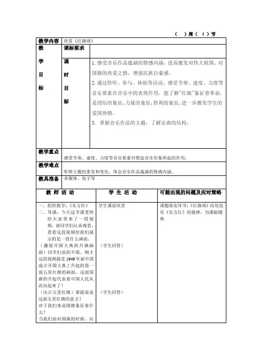 红旗颂