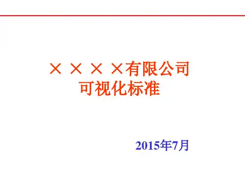 5.某公司可视化标准(104页)