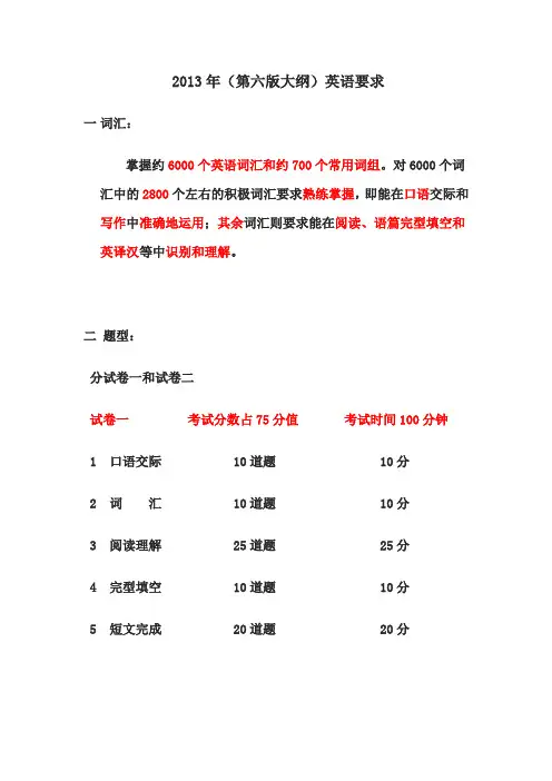 2015同等学力英语真题及解析