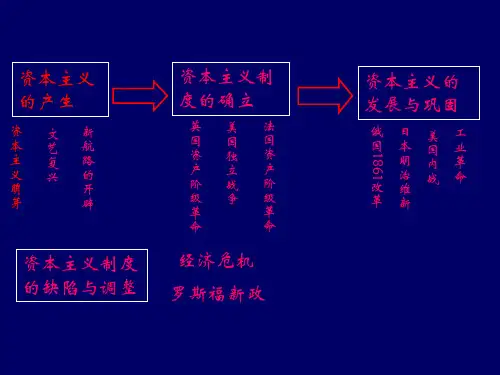 人教版历史九年级下册1——7课专题复习课件