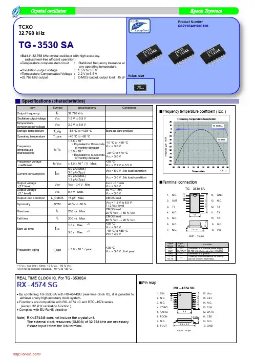 TG-3530SA;中文规格书,Datasheet资料