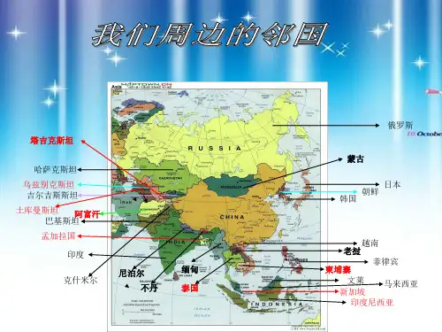 《1 到周边去看看 课件》小学品德与社会人教课标版六年级上册课件13640