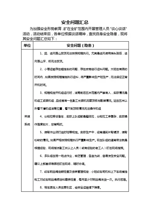 安全问题汇总
