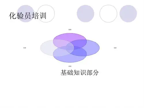 化验员培训-PPT课件