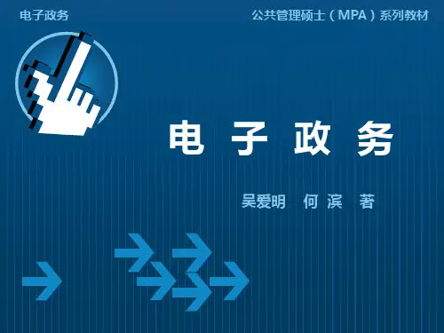 第5章 电子政务的应用系统