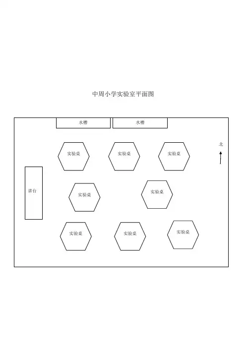 中周小学实验室平面图