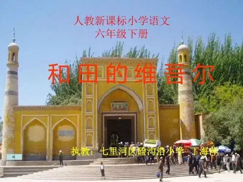 语文人教版六年级下册9.《和田的维吾尔》ppt