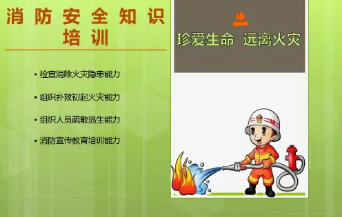 消防安全知识培训PPT