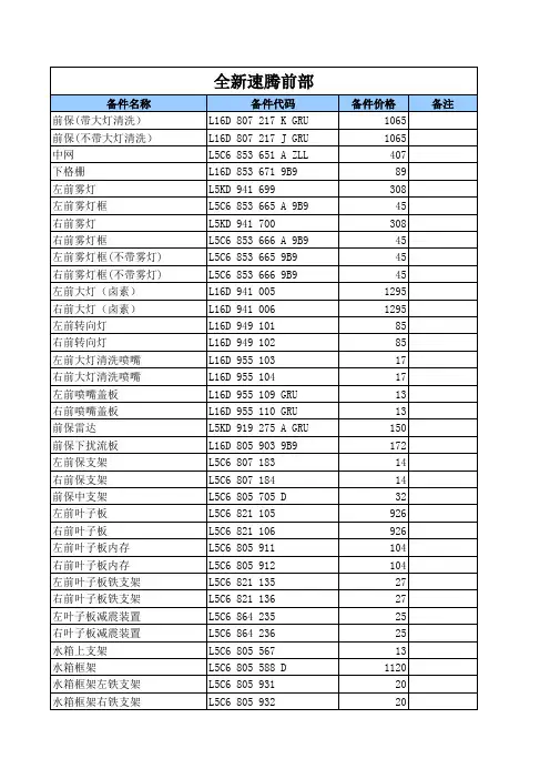 速腾全新