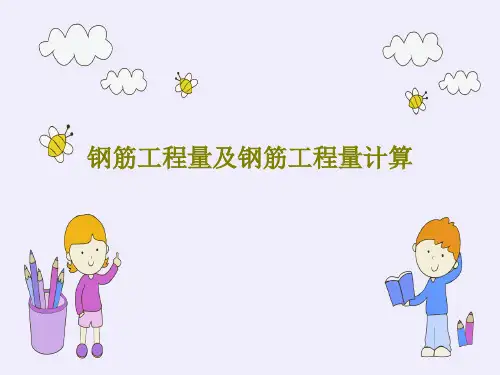 钢筋工程量及钢筋工程量计算53页PPT