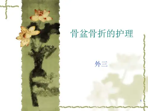 骨盆骨折的护理PPT课件