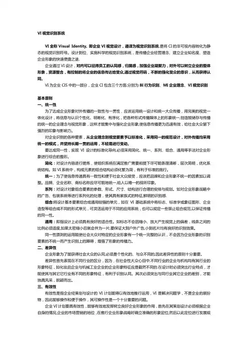 VI视觉识别系统
