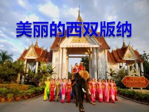 《美丽的西双版纳》PPT教学课件2