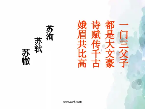 苏教版语文高一语文 4.13《赤壁赋》课件4