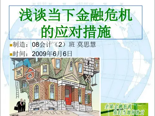 金融危机的应对措施