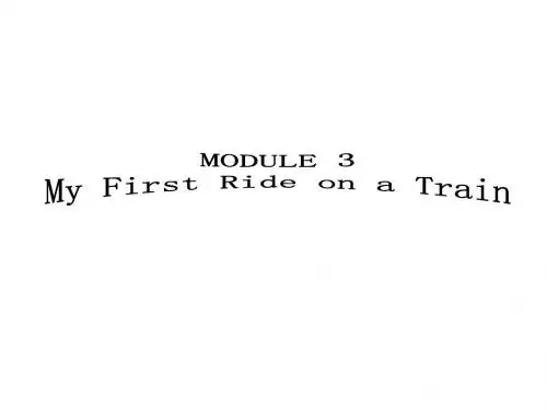 必修2 MODULE 3 Introductin