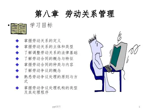 【大学课件】劳动关系管理