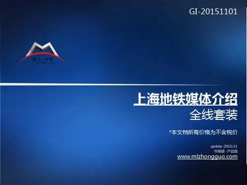 L1上海地铁全线套装介绍