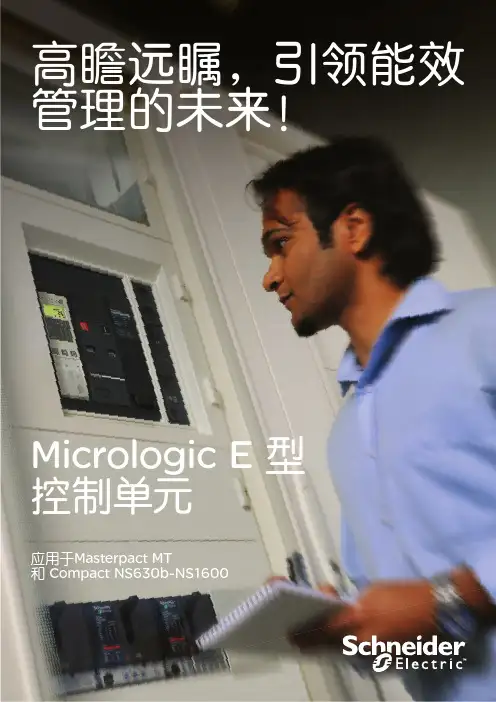 施耐德Micrologic E型控制单元