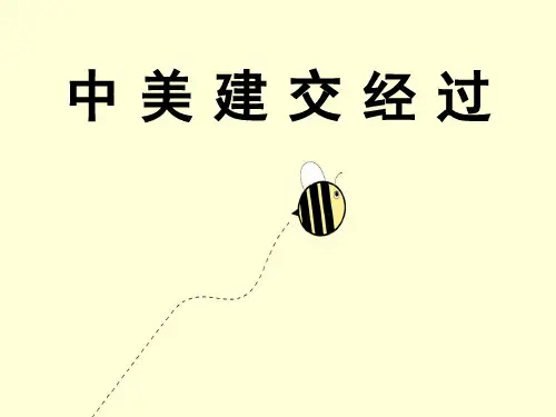 中美建交经过PPT