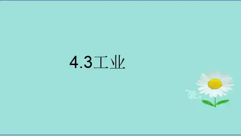 【初中】八年级地理上册第四章第三节工业ppt课件(新人教版)