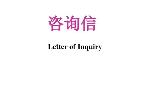 咨询信the-consultation-letter