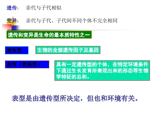 第七章微生物的遗传变异和育种