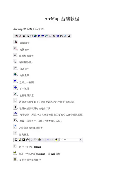 ArcMap基础经典教程 2