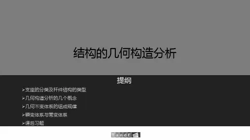 02.建筑力学 之 结构的几何构造分析