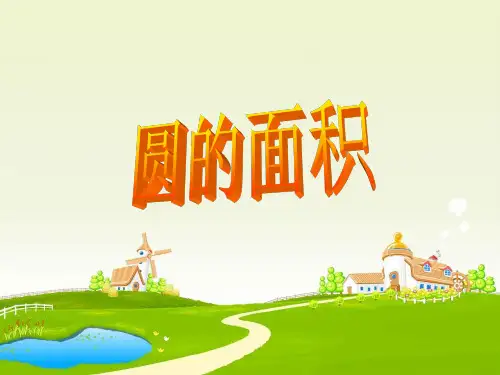 《圆的面积复习课》教学课件