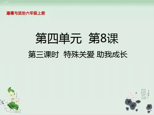 部编版道德与法治《我们受特殊保护》PPT公开课课件1