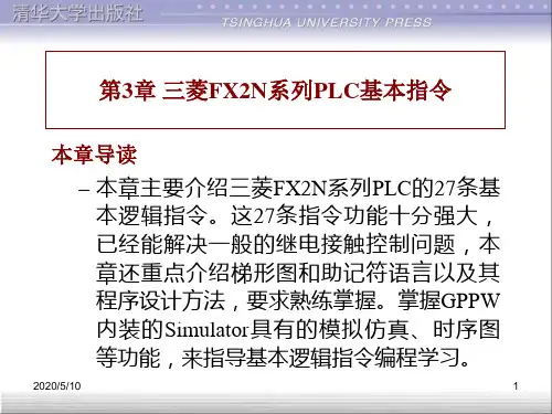 三菱FX2N系列PLC基本指令