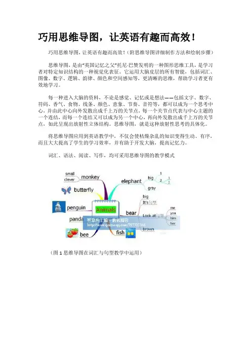 巧用思维导图,让英语有趣而高效
