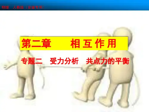 18第二章 4专题二受力分析共点力的平衡
