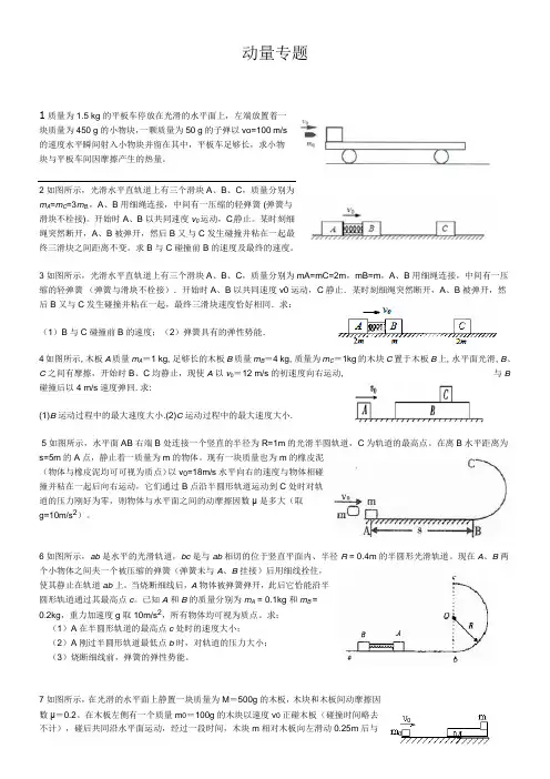动量专题