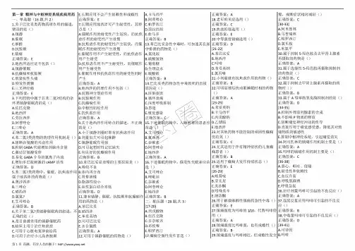 2015年执业药师药学专业知识二试题