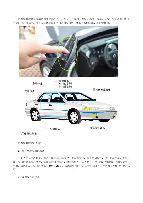 汽车密封胶条的使用技巧和日常维护