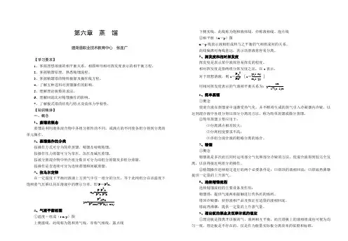 第六章蒸馏