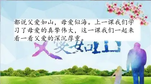 19父爱之舟