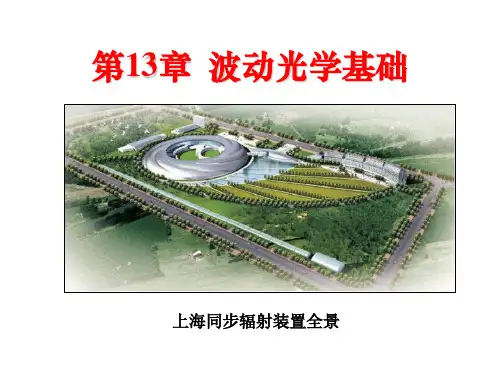 第13章波动光学概要