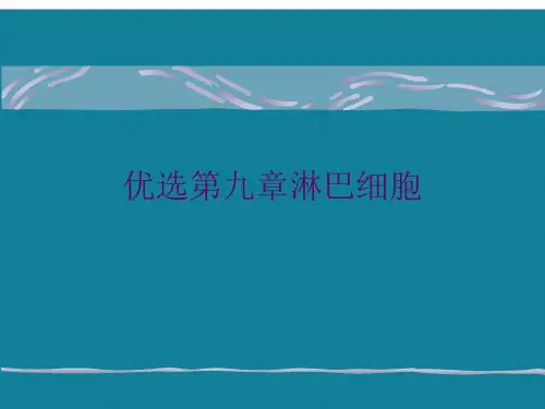优选第九章淋巴细胞