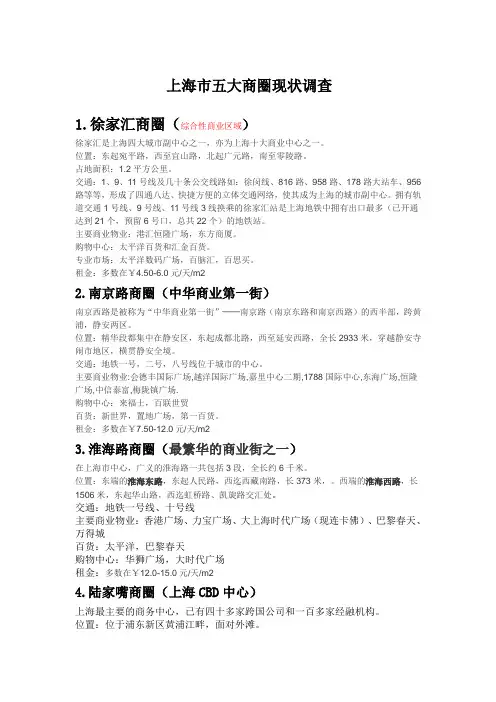 上海五大商圈 2
