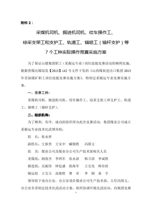 生产技术部职工岗位技能竞赛(2)