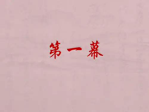 戴珍珠耳环的少女ppt