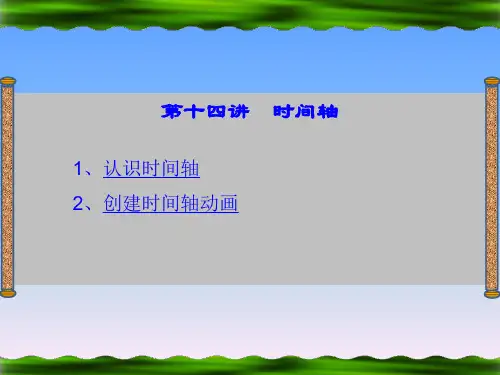 Dreamweaver网页设计-时间轴