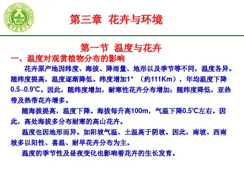 花卉学课件,南农花卉学,ppt