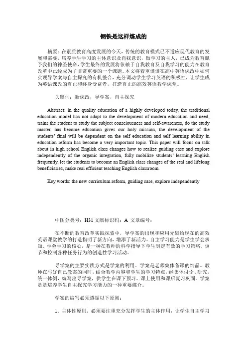 钢铁是这样炼成的 2
