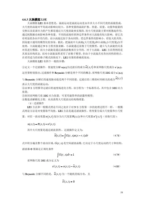 大涡模拟