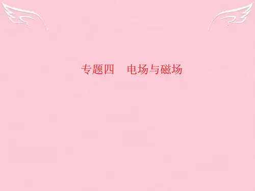 2019届高三物理二轮复习 专题四 电场与磁场课件.ppt